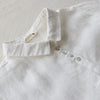 Linen Midi Dress with Pockets and Collar