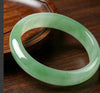 Handmade Glass Bangle Bracelet, Natural Style
