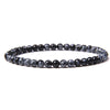 4mm Various Stone Crystal Mini Beads Bracelet