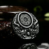 Dragon Jade Yin Yang Balance Necklace String Pendant
