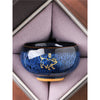 Chinese Zodiac Ceramic Teacup Blue Glaze Kung Fu Tea Cup
