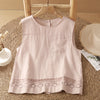 Women's Sleeveless Shirts Summer Casual Cotton Blend Tank Top