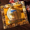 Tibetan Altar Cloth with Auspicious Symbols