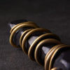 Tibet Balance Peace Necklace Pendant Vintage Black Gold Tone