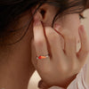 Koi Fish Copper Balance Luck Adjustable Ring
