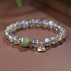 Chinese Zodiac Natural Moonstone Positive Bracelet