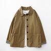 Women's Cotton Blend Jacket with Pockets, Zen Style Outerwear
