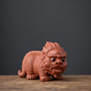 Purple Clay Tea Pet Dragon and Pixiu Figurine Decoration