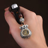 Fortune Money Bag Keychain with Fu Character for Daily Wealth