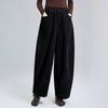 Women's Corduroy Harem Pants with Pockets