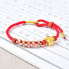 Peach Blossom Design Wealth String Bracelet