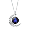 12 Constellations of the Zodiac Moon Protection Necklace Chain Pendant