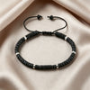 Natural Stone Spacer Bead Bracelet