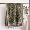 Paisley Pattern Long Scarf Shawl With Tassels