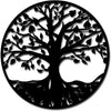 Tree of Life Metal Wall Art, Iron Silhouette Decor