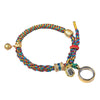 Tibetan Style Corn Knot Bracelet with Locket Charm