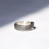 Angel Wing Ring Adjustable Silver-Tone Vintage Style
