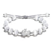 Pixiu Bracelet with Cat's Eye or Strawberry Quartz
