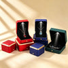 Lighted Jewelry Storage Box PU Gift Box