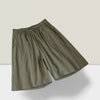 Women's Cotton Linen Shorts Loose Fit Drawstring Waist Pockets