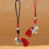 Copper Horse Phone Charm and Keychain with Tassel