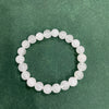 Natural Stone Bead Bracelet, 8mm Round Gemstone