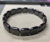 Natural Crystal Paddle Bracelet, Amethyst Rose Quartz Tiger Eye