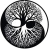 Tree of Life Metal Wall Art, Iron Silhouette Decor