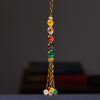 Handmade Agate Five Gods of Wealth Car Hanging Decoration