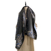 Floral Pattern Warm Cozy Scarf Shawl