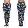Printed High Waist Yoga Leggings for Women