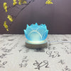 Lotus Liuli Incense Burner with Warm Light Base