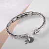 Tibetan Script Rope Cuff Bracelet Bangle