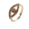 Evil Eye Protection Blessing Copper Ring