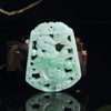 Jade Dragon Pendant Necklace Chinese Zodiac Amulet