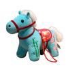 Year of the Horse Plush Doll Bamboo Lotus Home Decoration