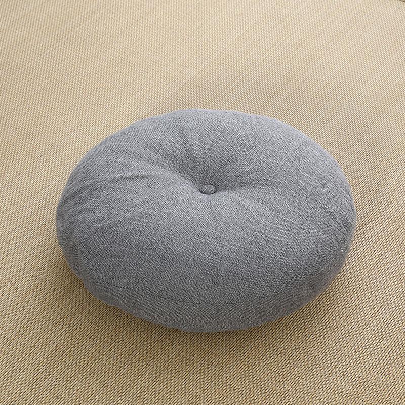 Linen Meditation Seat Cushion for Home Living Room Decoration