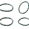 Faceted Stone Bead Bracelet for Men and Women