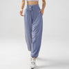 Women's Harem Pants Plain Drawstring Elastic Waist Yoga Sweatpants With Pockets