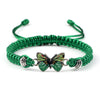 Butterfly Freedom Love String Charm Bracelet