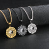 Bagua Yin Yang Titanium Steel Balance Necklace Pendant