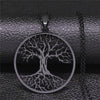 Tree of Life Stainless Steel Necklace Pendant