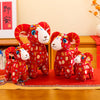 Year of the Goat Plush Animal Decor, Chinese Zodiac Soft Toy