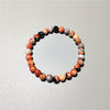 Galaxy Agate Bracelet, Cosmic Stone Beads