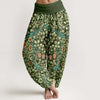 Women's Cotton Harem Pants, Digital Print Floral & Nature Designs
