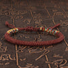 Tibetan 3Pcs King Kong Knot Handcrafted Amulet Strength Bracelet