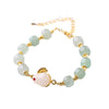 Year of the Rabbit Green Aventurine Luck Bead Bracelet