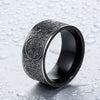 Four Guardian Beast Ring, Titanium Steel Dragon Tiger Phoenix Band