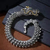 Dragon Bracelet Men Retro Copper Animal Chain