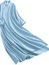 New Chinese Style Long Dress with Frog Buttons